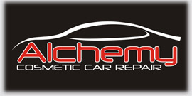 Alchemy Cosmetic Car Repair Logo
